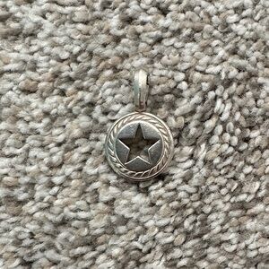 David Yurman Sterling Silver Star Amulet Pendent